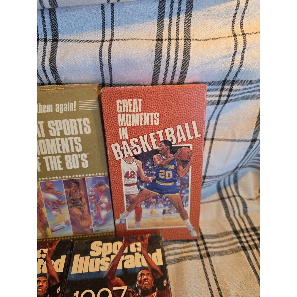 Bob Uecker Sports VHS Tapes Great Moments Basketball‎ Sports Illustrated 80s 90s - Picture 4 of 9